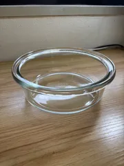 【PYREX/パイレックス】耐熱ガラス製　デコケーキ型  調理用ボール　キッチン用品　ガラスボール　ボール　ケーキ型　21cmのサムネイル
