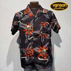 VANSON バンソン トムとジェリーボーリング レーヨンオープンカラー