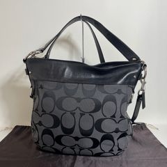 2606-74｜美品｜コーチ シグネチャー ビジネスバッグ ブラック - メルカリ