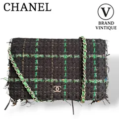 CHANEL シャネル ショルダーバッグ ツイード 23番 チェーンウォレット 2016年 ロボットチャーム付きのサムネイル