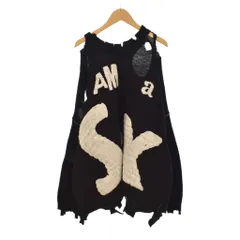 セントマイケル SAINTMICHAEL SEX PISTOLS 24AW SP CREW KNT ニット セーター ダメージ加工 XL 黒 ブラック SM-YS1-0000-C24のサムネイル