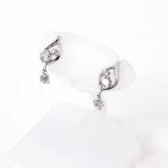 ★【4℃】ヨンドシー　K10WG　ピアス　ピアスのサムネイル