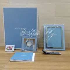 【未使用・保管品】WEDGEWOOD ウェッジウッド インタグリオ ネオ クロック＆ピクチャーフレーム 送料無料　4162のサムネイル
