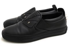 極美品 FENDI ブラックスリッポン - メルカリ