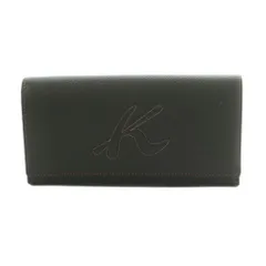 キタムラ Kitamura 長財布 フラップ 小銭入れ 二つ折り レザー 茶 ブラウン /MI ■GY04のサムネイル