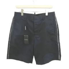 エンポリオアルマーニ EMPORIO ARMANI ショートパンツ 46 紺 ネイビー 総柄 サイドライン /NP ■GY19のサムネイル
