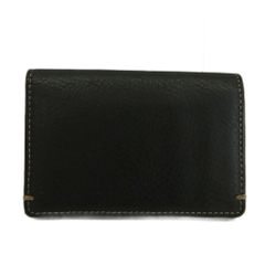 極美品】コーチ COACH 名刺入れ カードケース ブラック レザー N5
