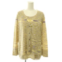 ほぼ未使用 ミッソーニ missoni ボレロカーディガン 日本L ジグザグ