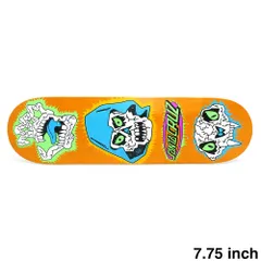 SANTA CRUZ DECK サンタクルーズ デッキ TEAM SCRIBBLE HEAD 7.75 FEELBASE　スケートボード スケボーのサムネイル