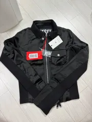 DIESEL Black Zip-Up Shirt Satin (新品)のサムネイル