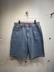 芋*田様 Supreme Baggy Denim Short Black Siz - メルカリ