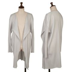 新品】PLEATS PLEASE PP15JA108ライトグレーカーディガン3 - メルカリ