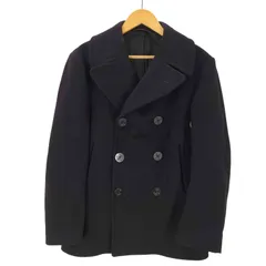 ユーエスネイビー U.S.NAVY 70S 米海軍 ウール ピー コート 70年会計 イカリボタン VINTAGE ヴィンテージ メンズ  36Sのサムネイル