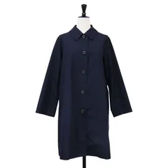 MACKINTOSH PHILOSOPHY マッキントッシュ フィロソフィー コート ネイビー 紺 サイズ:38(M) Aライン ステンカラーコート フレア ミドル丈 アウター ジャケット 上着【レディース】【中古】のサムネイル