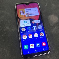 Galaxy A20 SC-02M SIMロック解除済み ブラック 割れあり - メルカリ