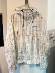 Columbia CHECK フーディー ウィンドブレーカー Lのサムネイル