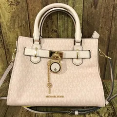 Michael Kors マイケルコース モノグラム ショルダーバッグ ピンク レディース【F1526-004】のサムネイル