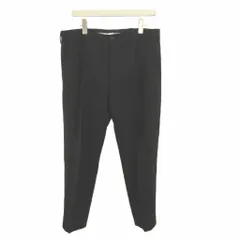 ドルチェ&ガッバーナ ドルガバ DOLCE&GABBANA スラックスパンツ ウール 48 黒 ブラック サイドライン 無地 花柄 /NP ■GY19のサムネイル