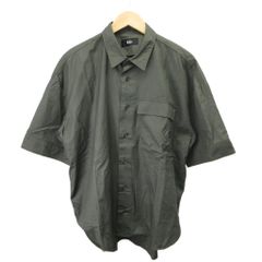 美品✨ザリラクス 23AW スタンドカラー半袖シャツ36 メンズS