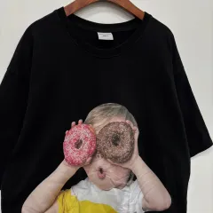 acme de la vie アクメドラビ ドーナッツ 半袖Tシャツ1のサムネイル