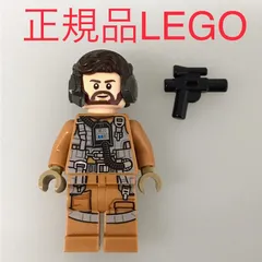 正規品 中古 LEGO レゴ スターウォーズ  ミニフィグ　レジスタンス　スピーダー・パイロット　ノディン・チャヴドリ N0-408 ※STARWARS　武器　ブラスター・ピストル　75195 361のサムネイル