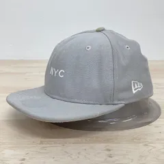 NEW ERA/ニューエラ YOUTH ユース NYC 刺繍 キャップ/帽子 グレー[ON00404]のサムネイル