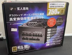 玄人志向 850W 80PLUS GOLD フルプラグイン ATX電源 - メルカリ