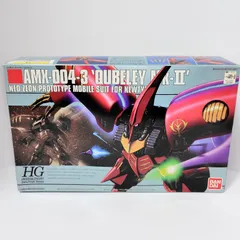 BANDAI 機動戦士 Zガンダム 1/144 HGUC キュベレイ Mk.II AMX-004-3 レッドメタリックイエローメタルVer. プラモデル・ラジコンショー2000記念商品 プラモデルのサムネイル