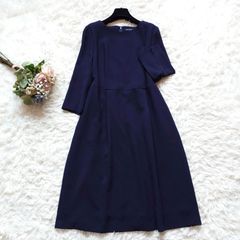 タグ付✨23区 洗えるノーブルバックサテンジョーゼット ワンピース