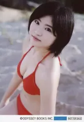 中古】生写真(ハロプロ) モーニング娘。'19/加賀楓/膝上・水着赤・両手