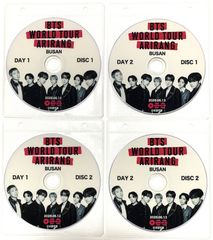 BTS WORLD TOUR 'ARIRANG' IN JAPAN DAY1-DAY2 (4枚SET) (2026.04.17