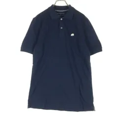 Banana Republic バナナリパブリック ワンポイントロゴ 半袖 ポロシャツ S ネイビー メンズ 古着