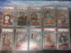 ワンピースカード 25周年 プレミアムカードコレクション PSA10とPSA7