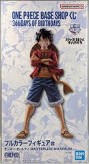 BANDAI SPIRITS ONE PIECE BASE SHOP 복권 366DAYS OF BIRTHDAYS 풀 컬러 피규어상 원숭이·D·루피 MASTERLISE MAXIMUM