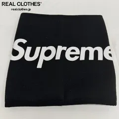Supreme/シュプリーム【15AW】Fleece Neck Gaiter Black ネックウォーマーのサムネイル