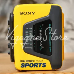 SONY カセットウォークマン SPORTS WM-AF59 動作品② 2026年最新】カセット ウォークマン スポーツの人気アイテム - メルカリ