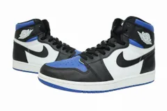 ナイキ NIKE AIR JORDAN 1 RETRO HIGH OG Royal Toe 2020 エア ジョーダン レトロ ハイ ロイヤル トゥ 555088-041 28 青 ブルー ブランド古着ベクトル 中古 ▲260627のサムネイル