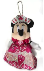 【中古】ぬいぐるみ ミニーマウス ぬいぐるみバッジ 「ディズニー・プリンセス・デイズ ～ミニーの夢見るティアラ～」 東京ディズニーランド限定