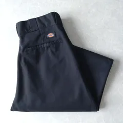 ■古着 Dickies ディッキーズ 874BK ワークパンツ チノ ブラック 黒 実寸W32L30【D1969】のサムネイル