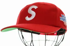 シュプリーム SUPREME 25SS WORLD FAMOUS S LOGO 6PANEL RED ワールド フェイマス エス ロゴ 6パネル キャップ 帽子 レッド 【ブランド古着ベクトル】【中古】☆AA★▲260627のサムネイル