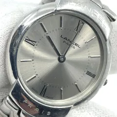 動作未確認　LANCEL PARIS ランセル　8605　ユニセックス　クォーツ腕時計　シルバー文字盤のサムネイル