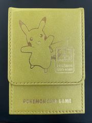 ポケモンカードゲーム 25周年 デッキケース ピカチュウ ゴールデン