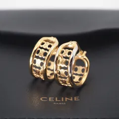 CELINE トリオンフピアス ゴールド GP セリーヌ 付属品付きのサムネイル