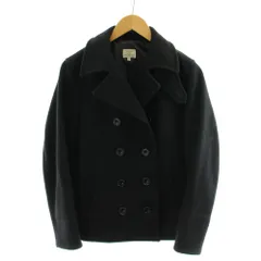 グリーンレーベルリラクシング ユナイテッドアローズ green label relaxing ピーコート Pコート ウール アウター XS 黒 ブラック 3225-139-1474 /AN56 ■MAのサムネイル