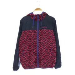 ロキシー ROXY ウインドブレーカー パーカー 幾何学模様 メッシュ裏地 M ピンク ネイビー /CX ■MAのサムネイル