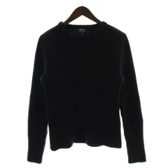 アーペーセー A.P.C. ニット セーター ウール XS 紺 ネイビー クルーネック 長袖 /GG59 ■MAのサムネイル