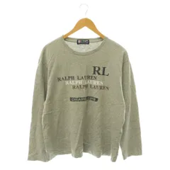チャップス CHAPS ラルフローレン RALPH LAUREN Tシャツ カットソー ロゴ 長袖 L グレー /DF ■MAのサムネイル