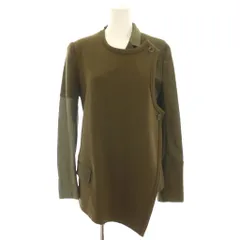 ワイズ Y's ヨウジヤマモト パッチワークライトフロントジャージージャケット PATCHWORK RIGHT FRONT JERSEY JACK アウター 1 カーキ YR-J06-802 /YTのサムネイル