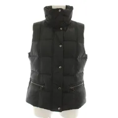 バーバリー ロンドン BURBERRY LONDON ダウンベスト アウター 内側チェック柄 40 黒 ブラック FS029-954-09 /YTのサムネイル