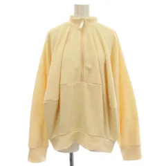 ナゴンスタンス nagonstans 26SS form pullover  ハーフジップ スウェット 長袖 トレーナー M アイボリー 470JS780-1341 /☆G13のサムネイル